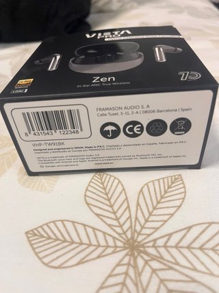 Vieta Pro Zen Auriculares In-Ear ANC