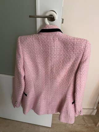 Americana Zara Rosa Mujer
