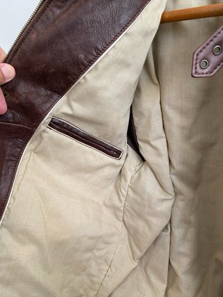 Cazadora Piel Easy Wear