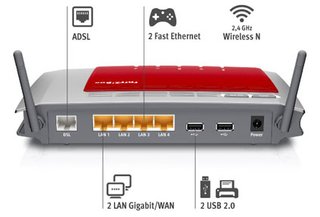 Fritz!Box 3272 Router WLAN ADSL Modem
