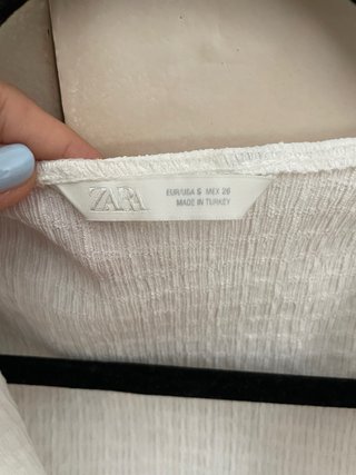 Top Zara Blanco