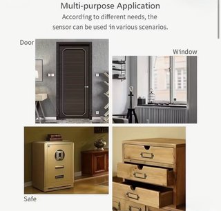 Sensor Puerta/Ventana WiFi Smart Life