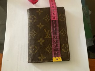 Portafoglio Louis Vuitton Marrone