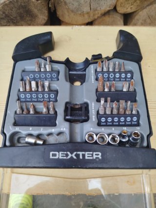 Juego de puntas Dexter (incompleto)