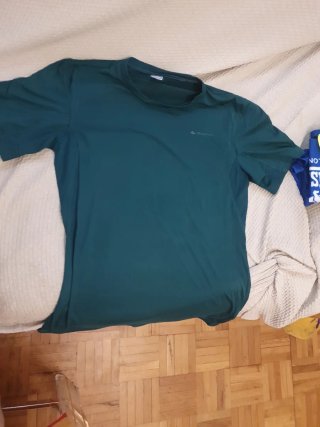 Camiseta Quechua transpirable running/gym