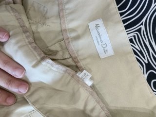 Pantalón Massimo Dutti Beige
