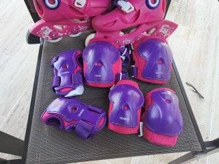 Patines Oxelo Talla 28-30 + Protecciones