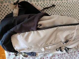 Mochila Quechua Monte 20L Beige/Negra