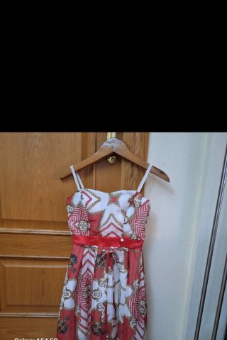 Vestido de fiesta estampado