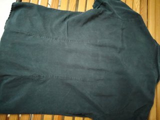 Camicia cotone manica corta blu