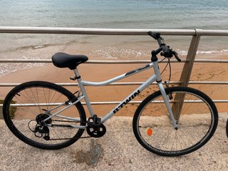 Bicicleta B'Twin Riverside Gris