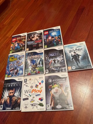9 Juegos Wii: Harry Potter, Star Wars, Sonic y más