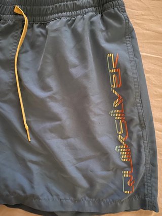 Bañador azul con cordones Quiksilver