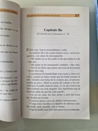 El asesinato de la profesora de ciencias
