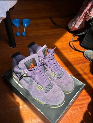Jordan 4 Canyon Purple