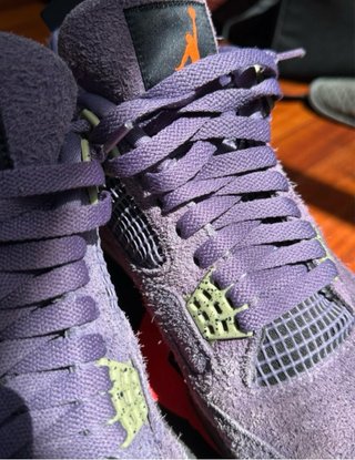 Jordan 4 Canyon Purple
