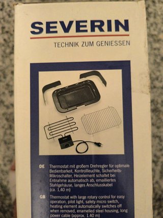 Barbacoa Eléctrica SEVERIN 2300W