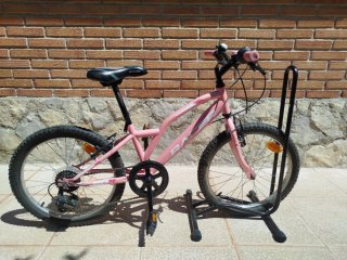 Bicicleta niña 6-9 años rosa