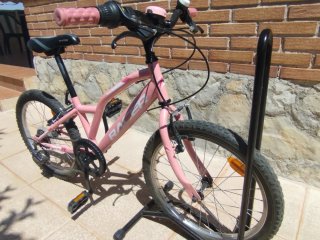 Bicicleta niña 6-9 años rosa