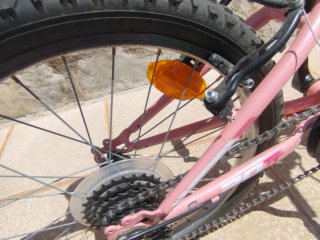Bicicleta niña 6-9 años rosa