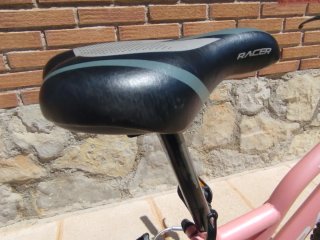 Bicicleta niña 6-9 años rosa