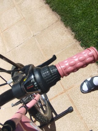 Bicicleta niña 6-9 años rosa