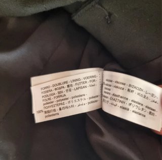 Gilet Zara nero Taglia M