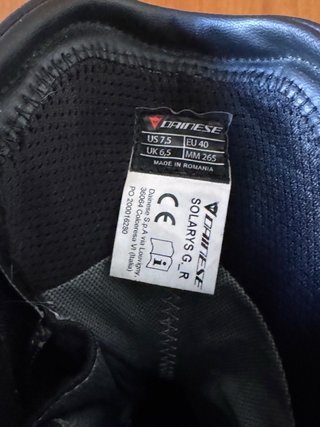 Botas Dainese Gore-Tex Talla 40 Mujer