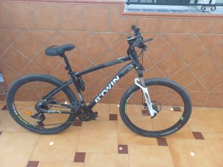 Bicicleta Btwin Rider Negra