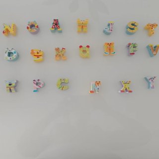 Lote letras abecedario decoradas