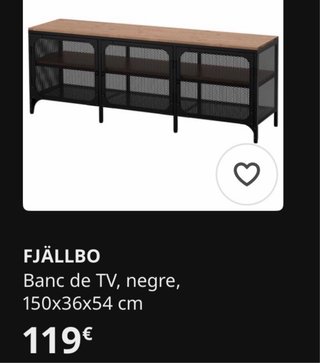 Mueble TV/Almacenaje Estilo Industrial