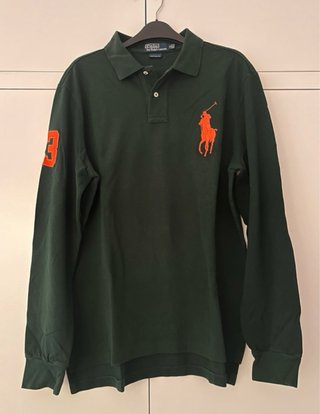 Polo Ralph Lauren Manga Larga Talla XL