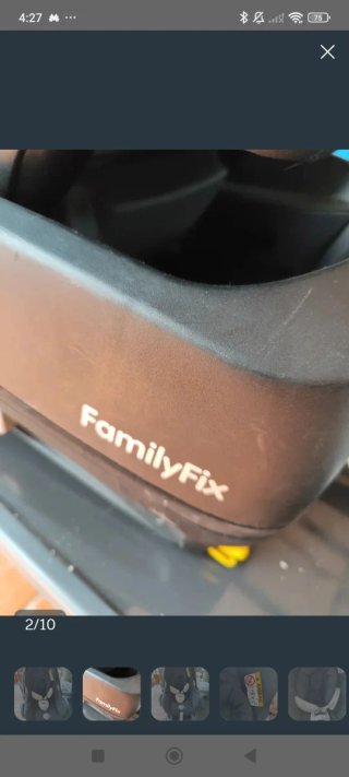 Maxi-Cosi Silla Coche familyfix + adaptadores