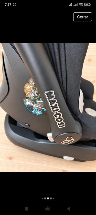 Maxi-Cosi Silla Coche familyfix + adaptadores