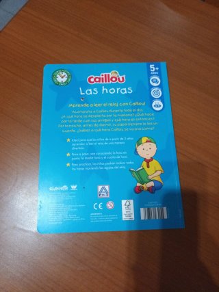 Libro Caillou:Las horas