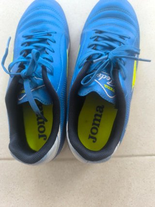 Zapatillas Fútbol Sala Joma Toledo Azul/Amarillo