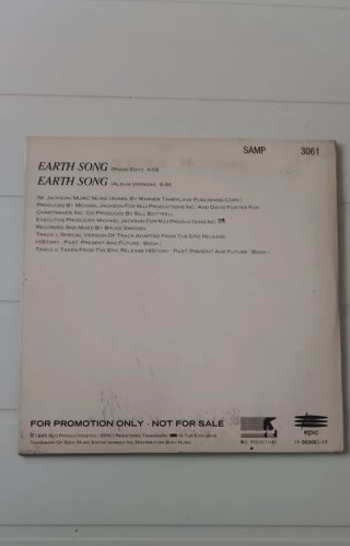 CD Michael Jackson - Earth Song