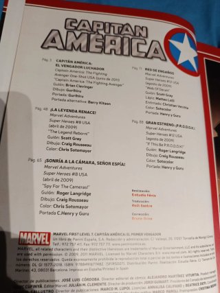 Capitán América el primer Vengador