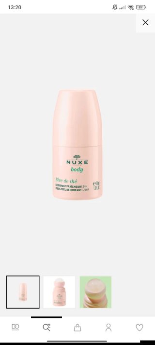 Deodorante Nuxe Rêve de thé 50ml
