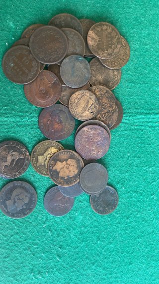 Lote 30+ Monedas Antiguas Colección