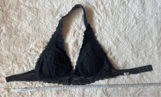 Bralette encaje negro talla S