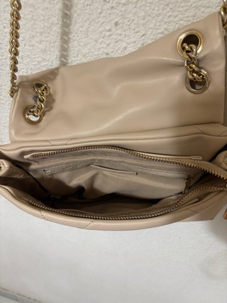 Bolso beige, pequeño, Paco Martinez
