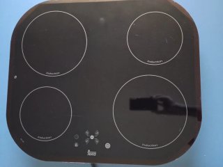 Placa Inducción Teka Negra