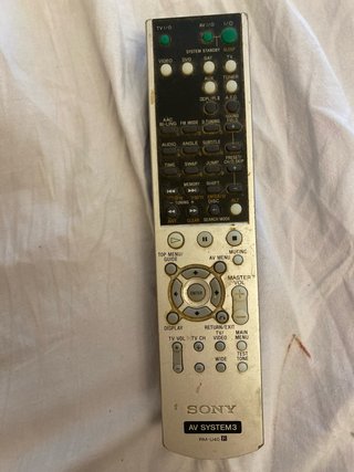 Mando Sony AV System3