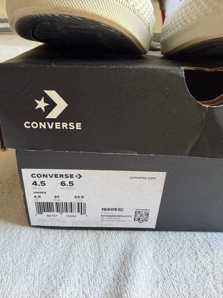 Bambas Converse blancas talla 37