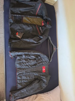 Chaqueta de moto ARMURE con protector