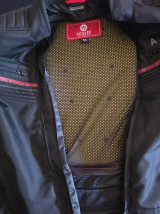 Chaqueta de moto ARMURE con protector
