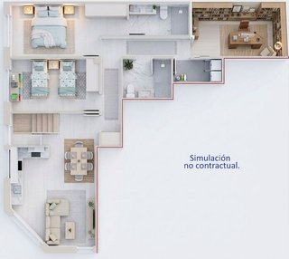 Piso en venta en Boiro