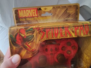 Controller Spider-Man PS2/PS1 sigillato anno 2001