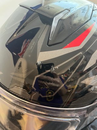 Casco Shark Skwal i3 Link Negro/Antracita/Rojo